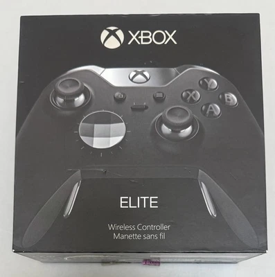 MICROSOFT XBOX ELITE CONTROLLER ONE SERIES BOXED COMPLETE WORKS BUT ISSUES B - Image 1 of 4
