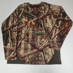 Huntworth Oak Tree EVO Camo Long Sleeve Scent Reducing Top Men's XL - Picture 1 of 11