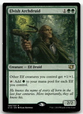 Elvish Archdruid #190 (NM) Commander 2014 C14 Magic MTG - Image 1 of 2