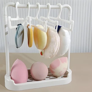 Multifunctional Beauty Sponges Drying Rack Cosmetics Makeup Puff Storage Hanger - Picture 1 of 14