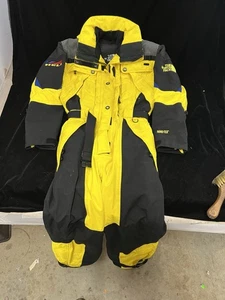 The North Face HELI Gore Tex Einteiler gelb Skianzug Damen Medium - Bild 1 von 10