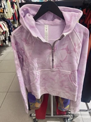 Lululemon Scuba Oversized Half Zip Hoodie Dye MDVI Size M/L  NWT - Image 1 of 4