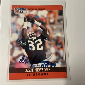 Ozzie Newsome Autographed #75 N/M - Picture 1 of 3
