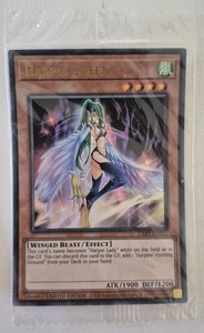 YuGiOh Harpie Queen LART-EN021 Ultra Rare Lost Art Promo Sealed - Bild 1 von 1