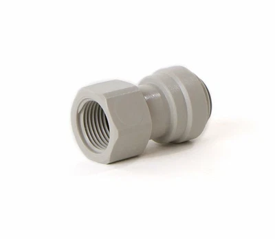JOHN GUEST GRAY ACETAL FEMALE CONNECTOR 3/8 TUBE OD X 3/8 BSPP FEMALE PI451213S