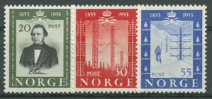 Norwegen 1954 Telegraphie Rundfunk 387/89 postfrisch - Picture 1 of 1