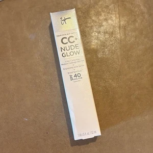 IT Cosmetics CC+ Nude Glow CC Cream SPF 40 Medium Coverage New EXP 2/24 - Picture 1 of 7
