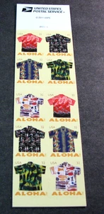 US Stamp Booklet Pane Scott# 4686b Aloha Shirts 2012 MNH H373 - Picture 1 of 1