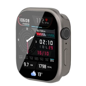 Matal Custodia Proteggi Schermo Integrata per Apple Watch Ultra 11 10 9 8 7 6 5 4 SE - Foto 1 di 15