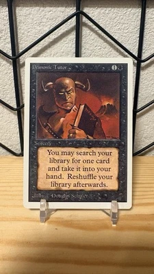 Magic: The Gathering Demonic Tutor Unlimited Edition Regular Card - Image 1 of 2