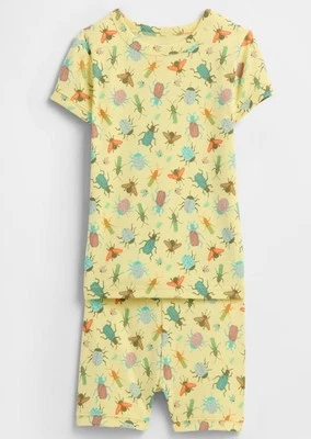 Nuevo con etiquetas Pijama corto Baby Gap niños niñas insectos algodón orgánico tú elige la talla Foto 1 de 3
