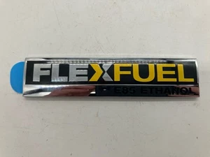 Emblema adhesivo amarillo etanol GM Flexfuel E85 2006-2016 15910900 - Imagen 1 de 2