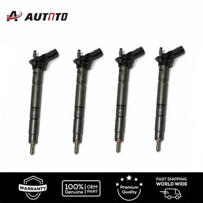 4x Fuel Injector for 2009-2014 Volkswagen Jetta Golf 2.0L Diesel 03L130277A - Image 1 of 4