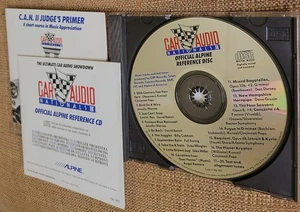 Car Audio Nationals II Official Alpine Reference CD - Imagen 1 de 2