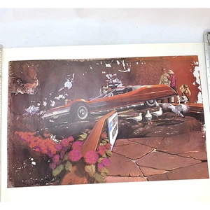 Póster vintage de acero de Estados Unidos Syd Mead 1967 impresión artística futurista de automóvil 18x25 - Imagen 1 de 12