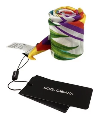 DOLCE & GABBANA                    Cala di Volpe Silk Scarf / Brand Scarf / All- - Image 1 of 4