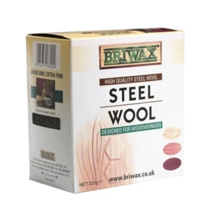 Briwax 100% Oil Free Extra Fine Steel Wool, 225g (Grade #0000) - Picture 1 of 3