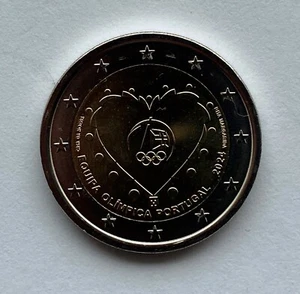 PORTUGAL - 2 Euro commemorative coin 2024 - Portugal Olympic Team - Picture 1 of 2