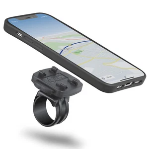 QuickMOUNT iPhone 12 / 12 Pro Support de Vélo Housse de Téléphone Portable VTT Vélo de Course Vélo Électrique - Photo 1/12