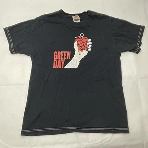 Vintage Green Day Shirt American Idiot 2004 Tour Graphic Concert Tee Size S - Picture 1 of 11