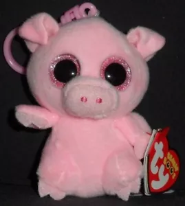 TYBEANIE BOOS - POSEY the PIG KEY CLIP - CLAIRE'S EXCLUSIVO - ETIQUETAS COMO NUEVAS - Imagen 1 de 3