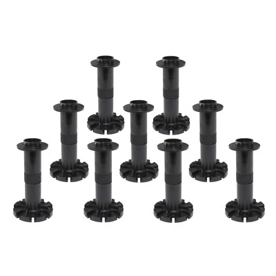 WITEN&NOCK Duschwannenfüße Montagefüße Set für SMC Duschwanne Stellfüße Wannenfuß 90/130mm