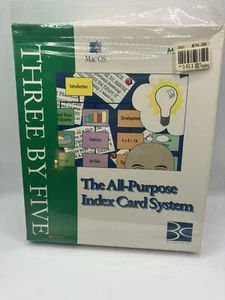 Three by Five The All Purpose Index Card System for Mac OS - Picture 1 of 8