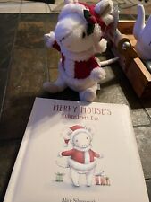 JELLYCAT MERRY MOUSE'S CHRISTMAS EVE CHILDREN'S BOARD BOOK And Mouse