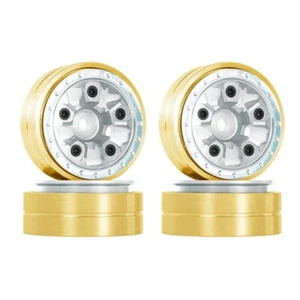 NexxSpeed CNC Messing / Aluminium Beadlock Felgensatz - AXIAL SCX24 / AX24 - Bild 1 von 2