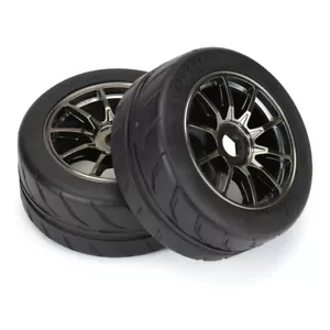 NEW Pro-Line 1/7 Proxes R888R Tires on Spectre GM 17mm Wheels (2) FREE US SHIP - Picture 1 of 5
