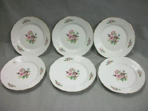 ROSENTHAL KLASSISCHER SALATTELLER MIT BLUMENMUSTER 8" 6X - Bild 1 von 11