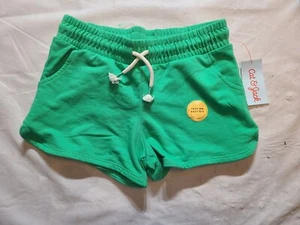 Girls' Pull-On Knit Shorts Cat & Jack Jade Green Size Medium - Picture 1 of 5