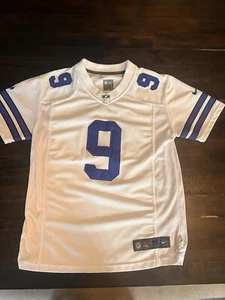 Nike On-Field Tony Romo #9 Dallas Cowboys NFL Youth Boy Medium M (10-12) Jersey - Picture 1 of 2