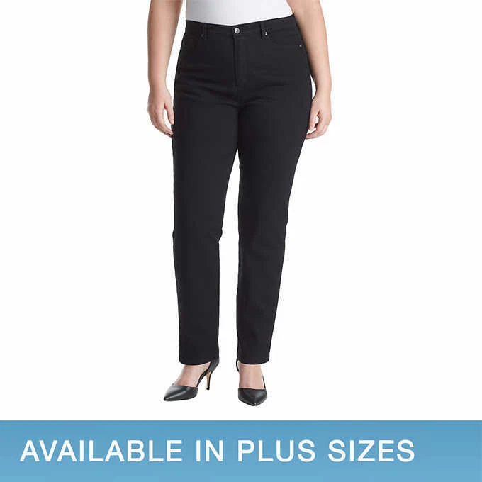 Gloria Vanderbilt Ladies Amanda Plus Stretch Jeans (Select Color/Size: 16W-22W) - Image 1 of 1