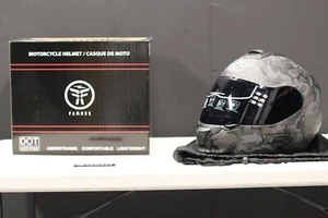 FAMOUS HELMETS PRO - DOT CERTIFIED........... CAMOUFLAGE -LARGE  - Picture 1 of 7