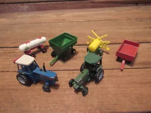 Vintage ERTL 1/64th John Deere & Others Farm Implements - Picture 1 of 8