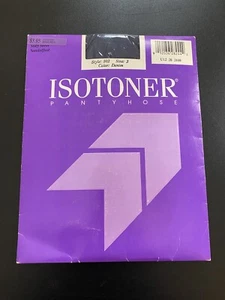Isotoner Pantyhose Style 502 Size 3 Denim - Sealed - Picture 1 of 2