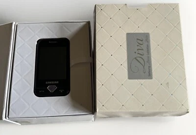 Samsung Diva Collection 2010 GT S7070 Pearl Lavender  Mobile Phone Mint- Vintage - Image 1 of 4