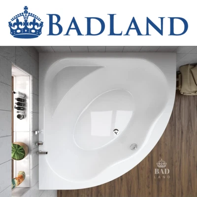 POLIMAT Eckbadewanne Eck Wanne Badewanne 150 x 150 Styropor ! Ablauf ! Füße ! GRATIS!