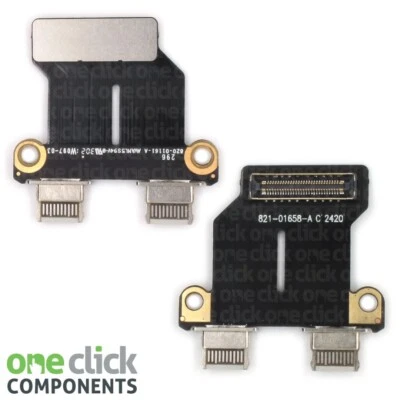 ONE CLICK COMPONENTS Per MacBook Air 13"" A1932 A2179 A2337 USB-C jack di alimentazione porta di ricarica flessibile