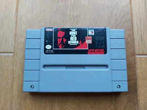 SUPER NINTENDO THE HUNT FOR RED OCTOBER NTSC USA USED GOOD CONDITION IMPORT SNES - Picture 1 of 7