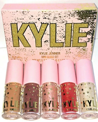 KYLIE JENNER Cosmetics MINI HIGH GLOSS SET Lipstick HOLIDAY COLLECTION Limited - Image 1 of 4