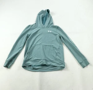 Under Armour Hoodie Sweatshirt Youth L Blue Lightweight - Picture 1 of 7
