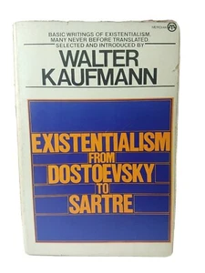 Existentialism from Dostoevsky to Sartre - Walter Kaufmann 1975 VTG Paperback - Picture 1 of 7