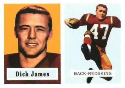 Dick James 1994 Topps Archives 1957 #134 Redskins ID:30880 - Image 1 of 2
