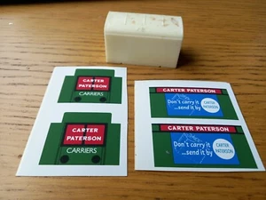 Looks Like master models OO Gauge Carter Patterson container resin and overlay - Picture 1 of 3