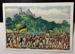 Wartburgfest der Studenten 1817 - Eisenach Wartburg - Sammelbild / Studentika - Picture 1 of 1