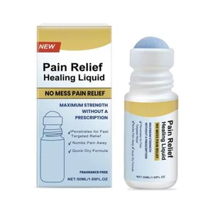 1* 50ml Muscle Joint Pain Relief Warming Joint Relief Roll on Liquid Best - Imagen 1 de 14