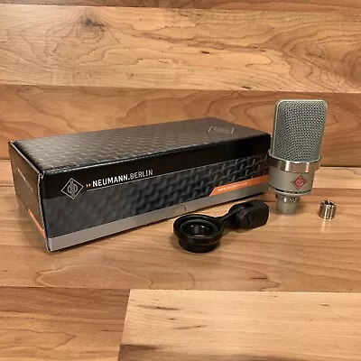 Neumann TLM 102 Microphone w-Mount, Box And Manual! - Image 1 of 4