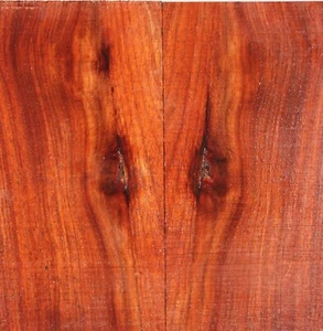 Incrustación Bookmatch madera de rosa madera dura chapa de marquetería para hacer caja - Imagen 1 de 2